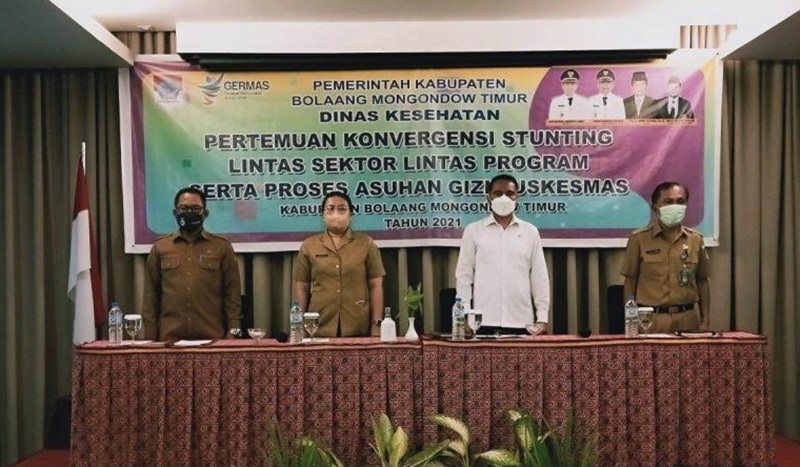 Bupati Boltim Buka Konvergensi Stunting Lintas Sektor