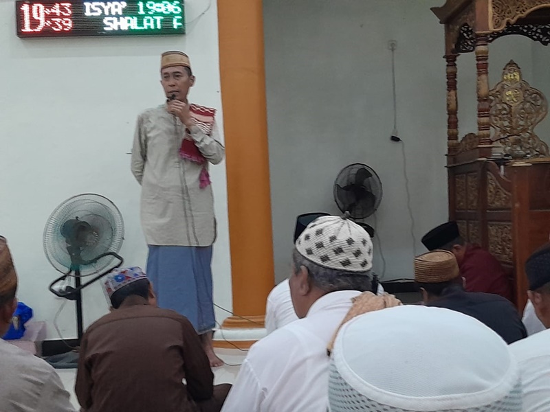 Tarawih di Momalia I, Bupati Bolsel Sampaikan Solusi Atasi Inflasi di Bulan Ramadhan