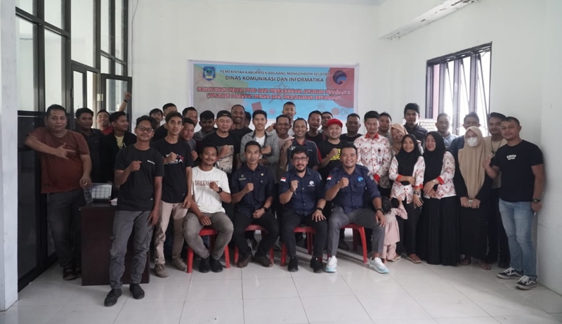 Diskominfo Bolsel Gelar Sosialisasi Peran PPID dan Penggunaan Aplikasi Pinahangi