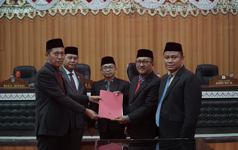 DPRD Bolsel Tetapkan Propemperda Tahun 2025.