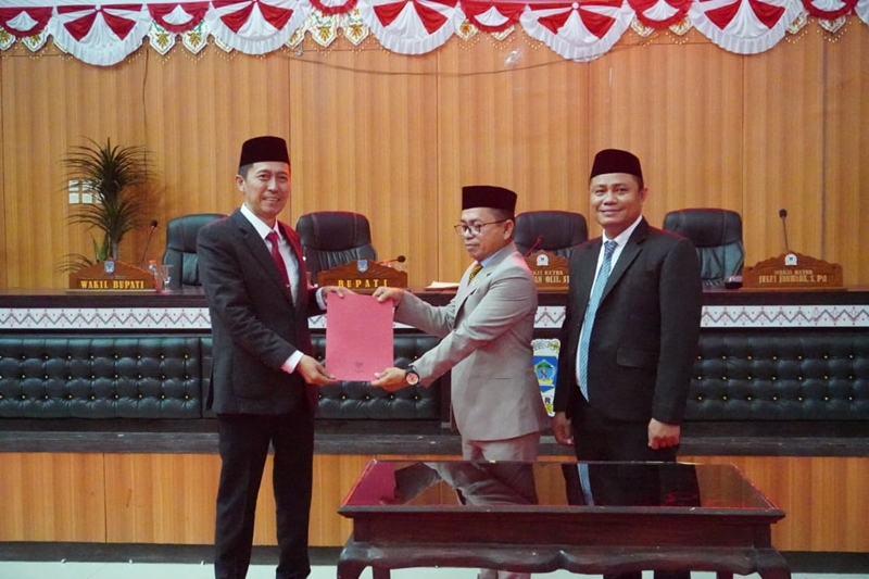DPRD Bolsel Gelar Paripurna Tahap II Penandatangan Nota Kesepakatan KUA-PPAS 2026