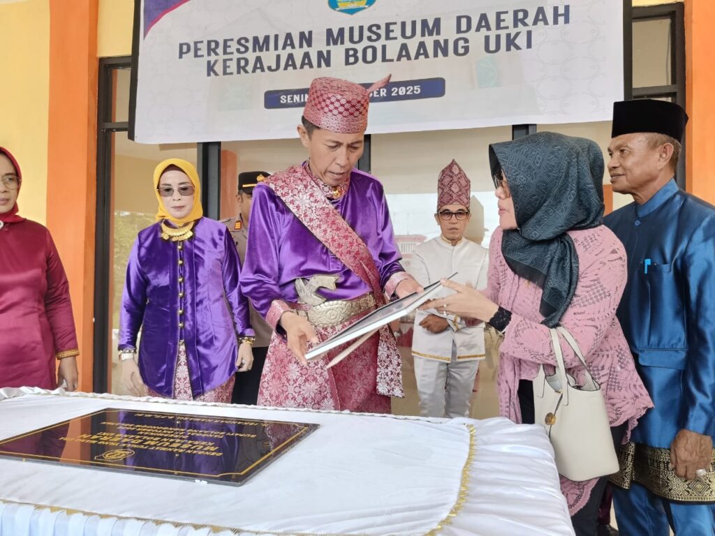 Museum Kerajaan Bolaang Uki Diresmikan.