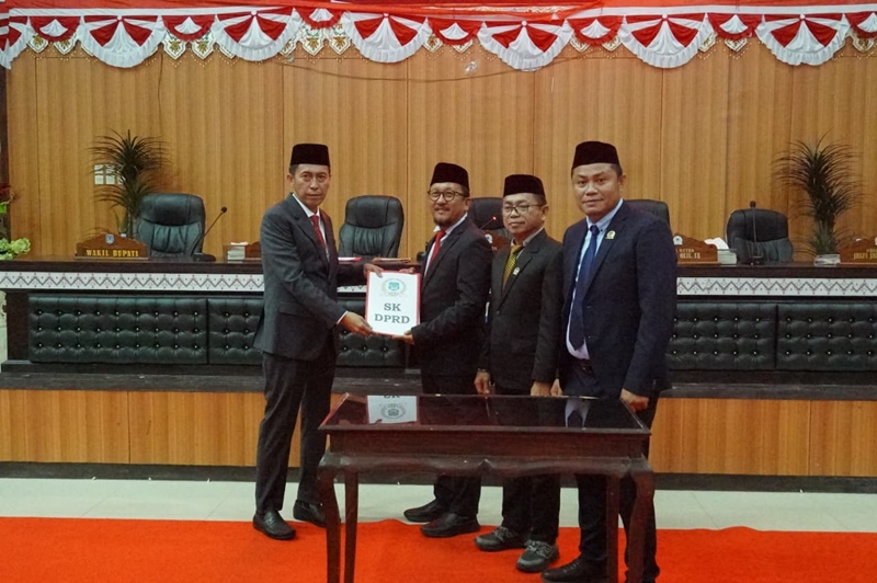 DPRD Bolsel Gelar Paripurna Ranperda Usulan Pemda.