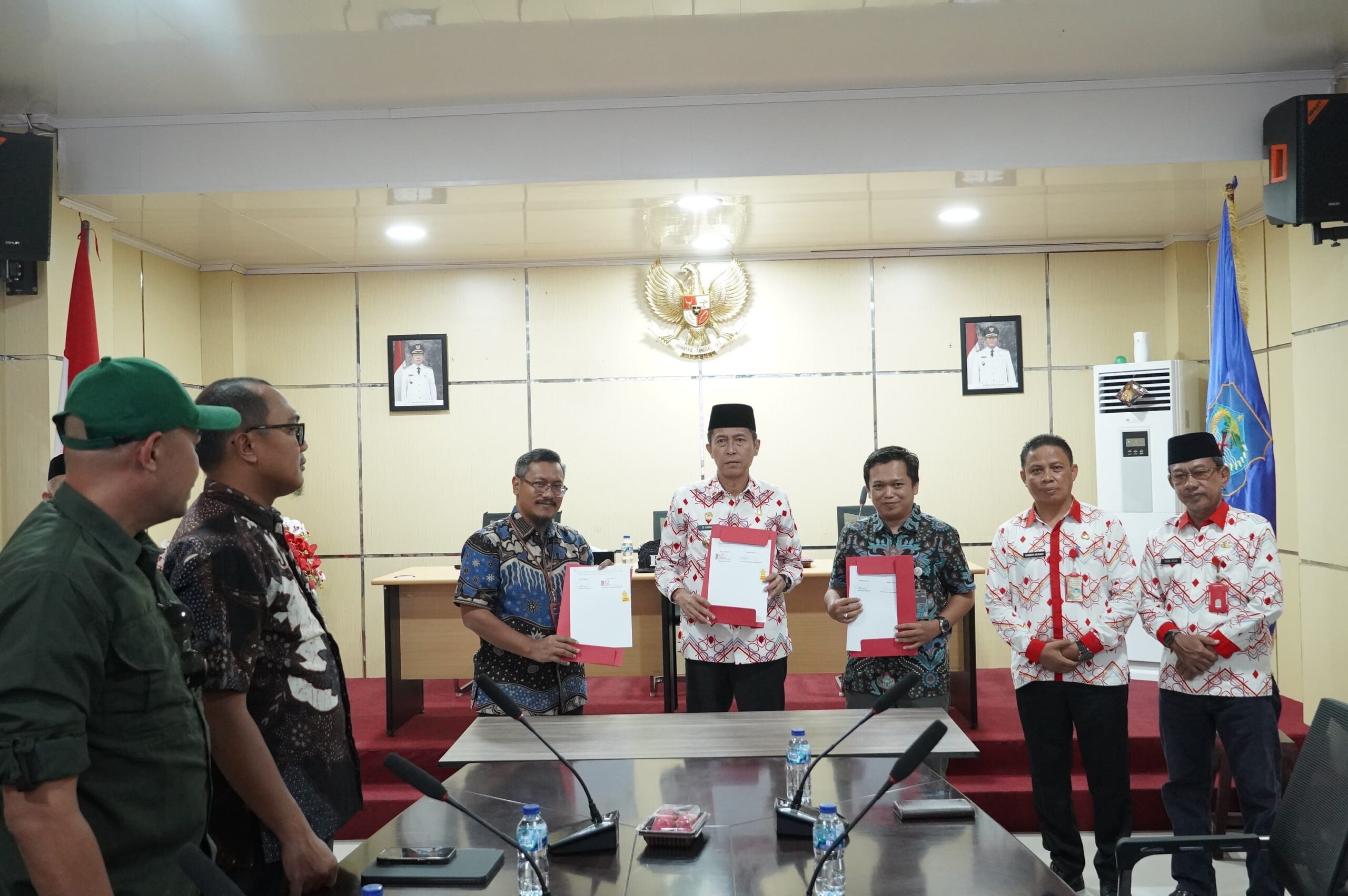 Pemkab Bolsel Hibahkan Tiga Hektar Lahan Pembangunan Gudang Bulog.